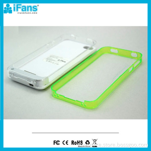 High Quality 2400 mAh Protective Battery Case For iPhone 4 MFI Approved